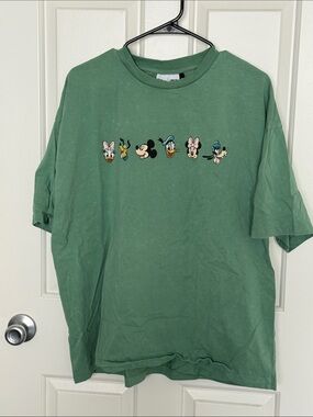 Disney Mint Green Crewneck Tee